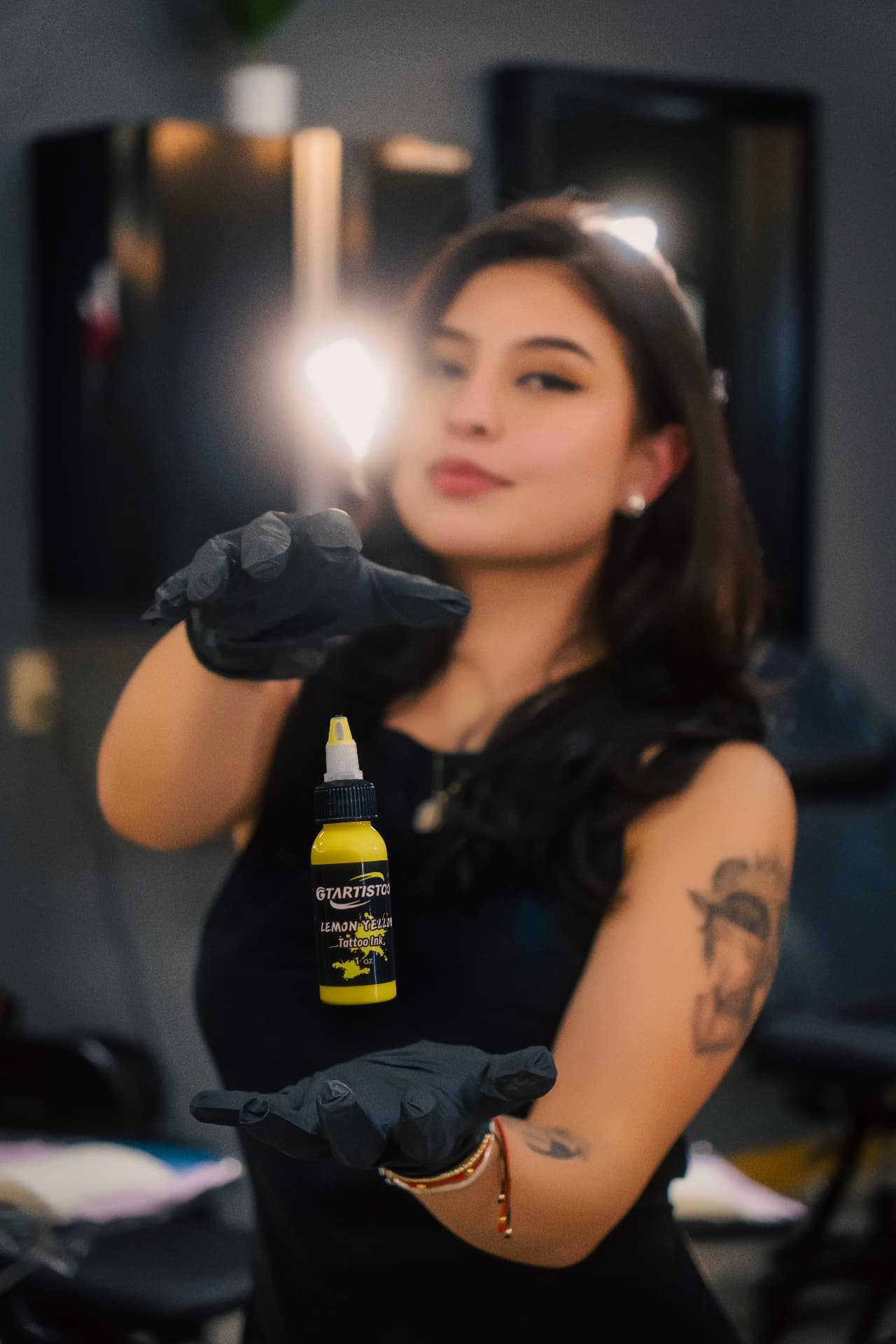 Karen at work