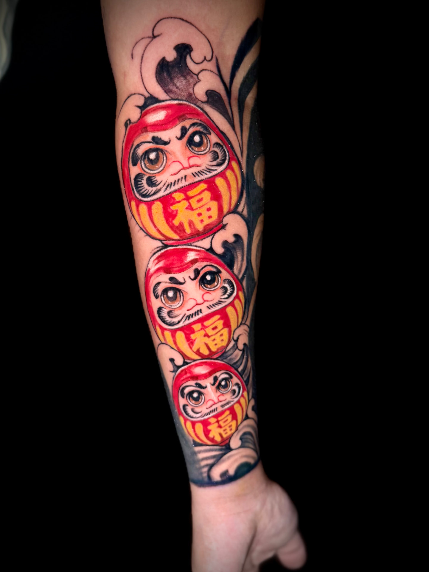 Black and grey realism tattoo by Cubi
